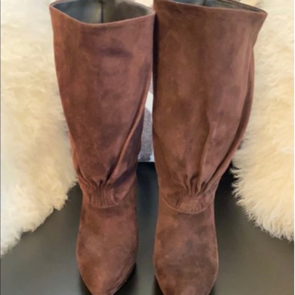 Brown Platform Bootie